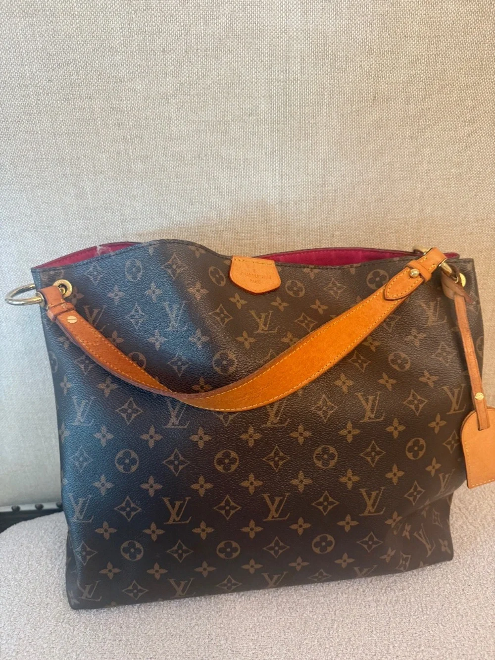 Louis Vuitton monogram hobo bag